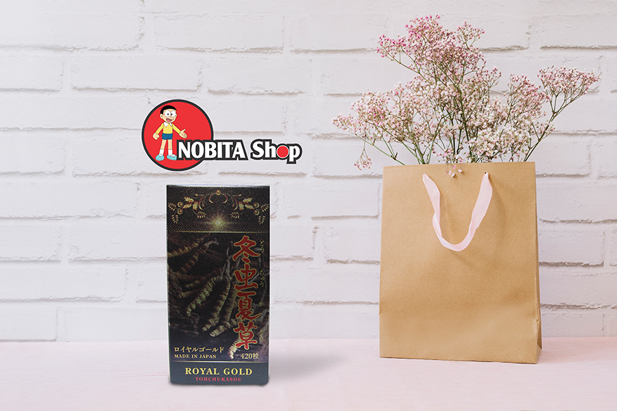 Viên Uống Đông Trùng Hạ Thảo Tohchukasou Royal Gold Nhật Bản