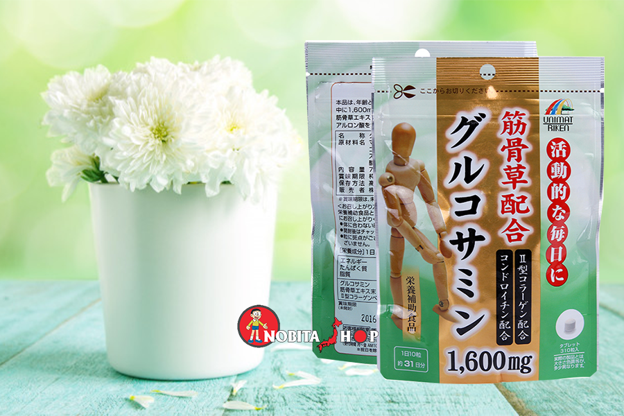Glucosamine 1600mg Unimart Bổ Sung Collagen tuyp II