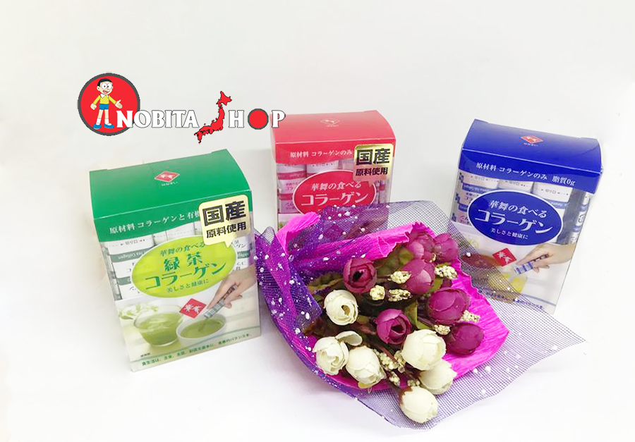 Collagen Hanamai Trà Cá Heo