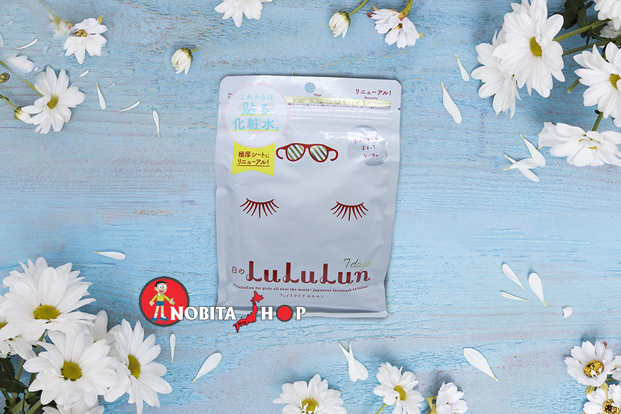 Mặt nạ lululun 7 miếng Nhật Bản ( Màu xanh tím - Màu hồng - Màu trắng - Màu đỏ - Màu vàng )