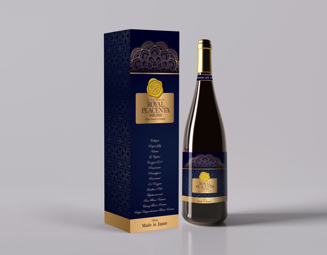 NƯỚC UỐNG ĐẸP DA ROYAL PLACENTA 500.000mg