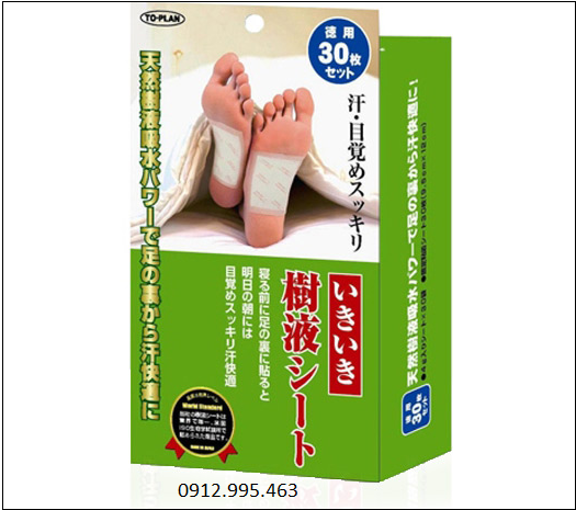 MIẾNG DÁN CHÂN KHỬ ĐỘC TỐ KENKO (NHẬT BẢN)