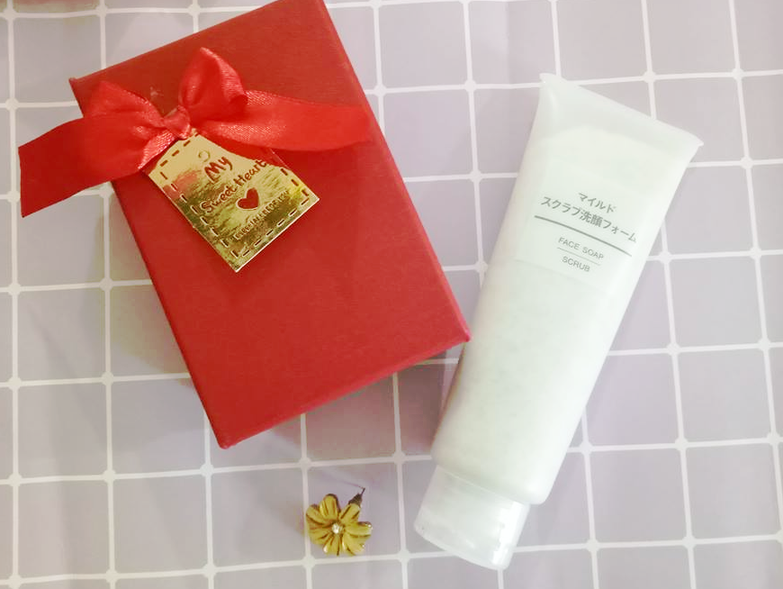 Sữa Rửa Mặt Muji Face Soap Scrub 120g