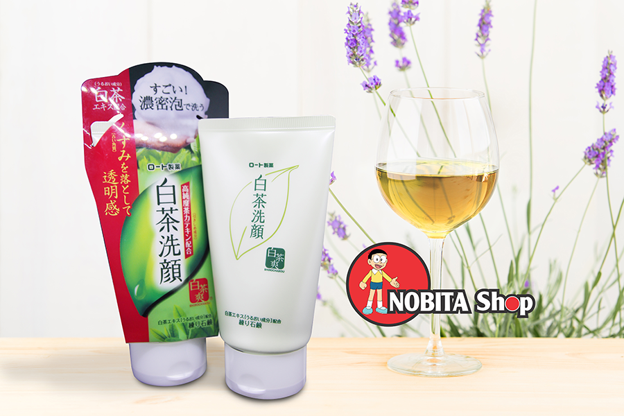 Sữa Rửa Mặt Trà Xanh Rohto Shirochasou Green Tea Foam