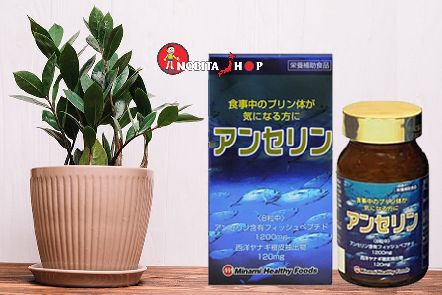 Viên Uống Hỗ Trợ Điều Trị Bệnh Gout Anserine Minami Nhật Bản