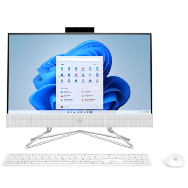 Máy bộ HP AIO 22-dd2045d 9A8M7PA (i3 1215U/ Ram 8GB/ SSD 512GB/ 21.5inch FHD/ Windows 11/ 1Y/ Trắng)