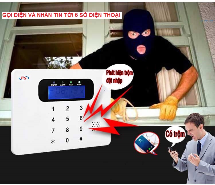 Bộ hệ thống báo trộm qua điện thoại ES trở thành giải pháp an ninh tốt nhất bảo vệ tài sản tại nơi thờ tự