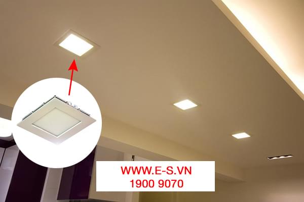 Đèn led downlight vuông ES-DL02