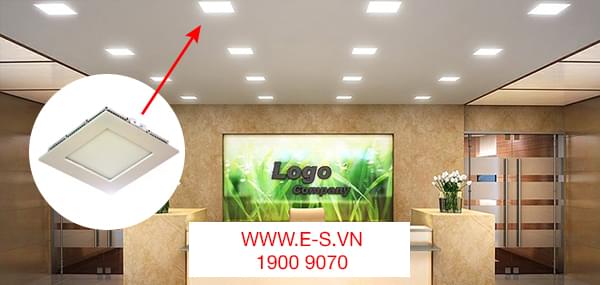 Đèn led downlight vuông ES-DL02