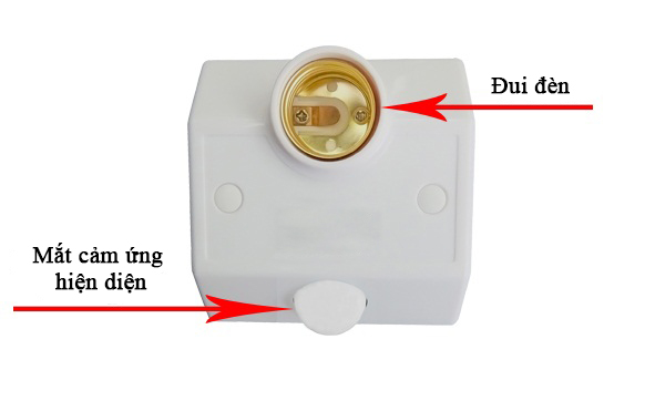 Đui đèn cảm ứng hồng ngoại ES-16