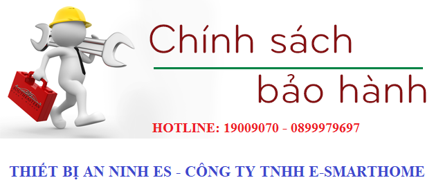 Chính sách bảo hành của Thiết bị báo trộm qua điện thoại ES chính hãng