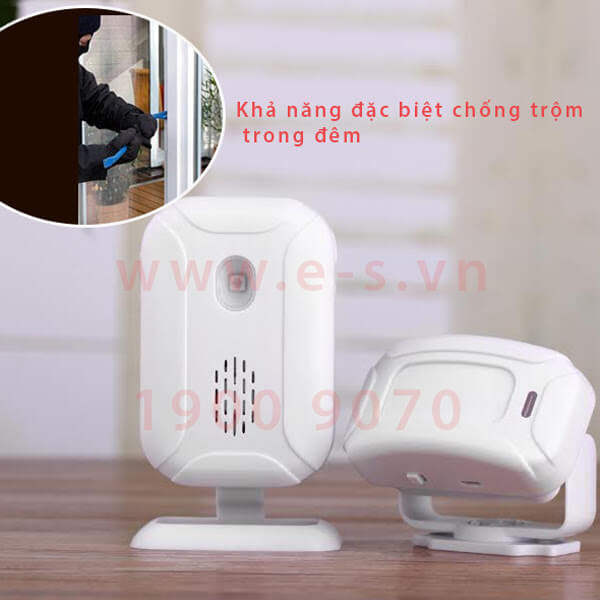 Mẫu chuông hồng ngoại báo khách kiêm báo trộm ES-20R