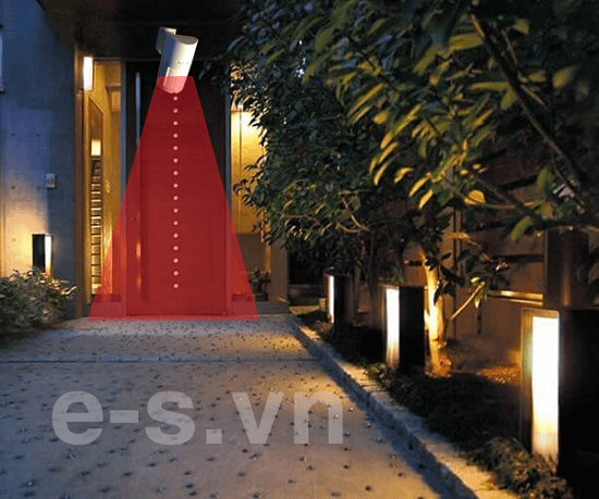 Chuông báo khách hồng ngoại tự động khi phát hiện có người di chuyển qua lại