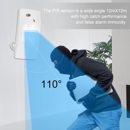 Thiết bị chống trộm hồng ngoại độc lập giúp phát hiện sự chuyển động của người