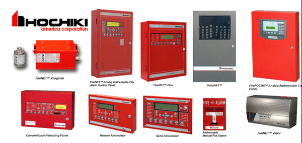 Hochiki với đa dạng các hệ thống tủ báo cháy tự động cao cấp