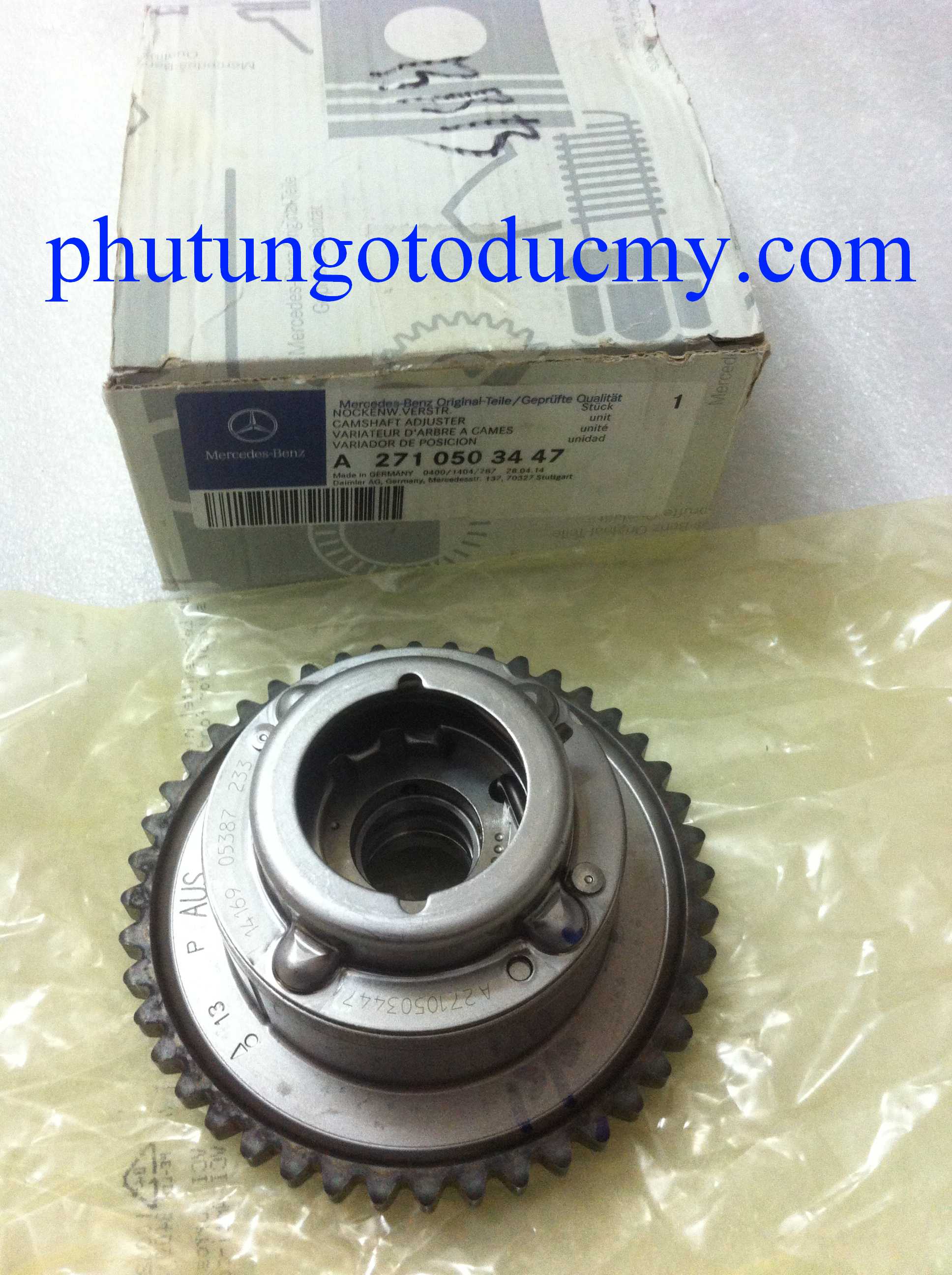 Bánh răng cam hút Mercedes C200,C250 W204, E250 W212-A2710503347