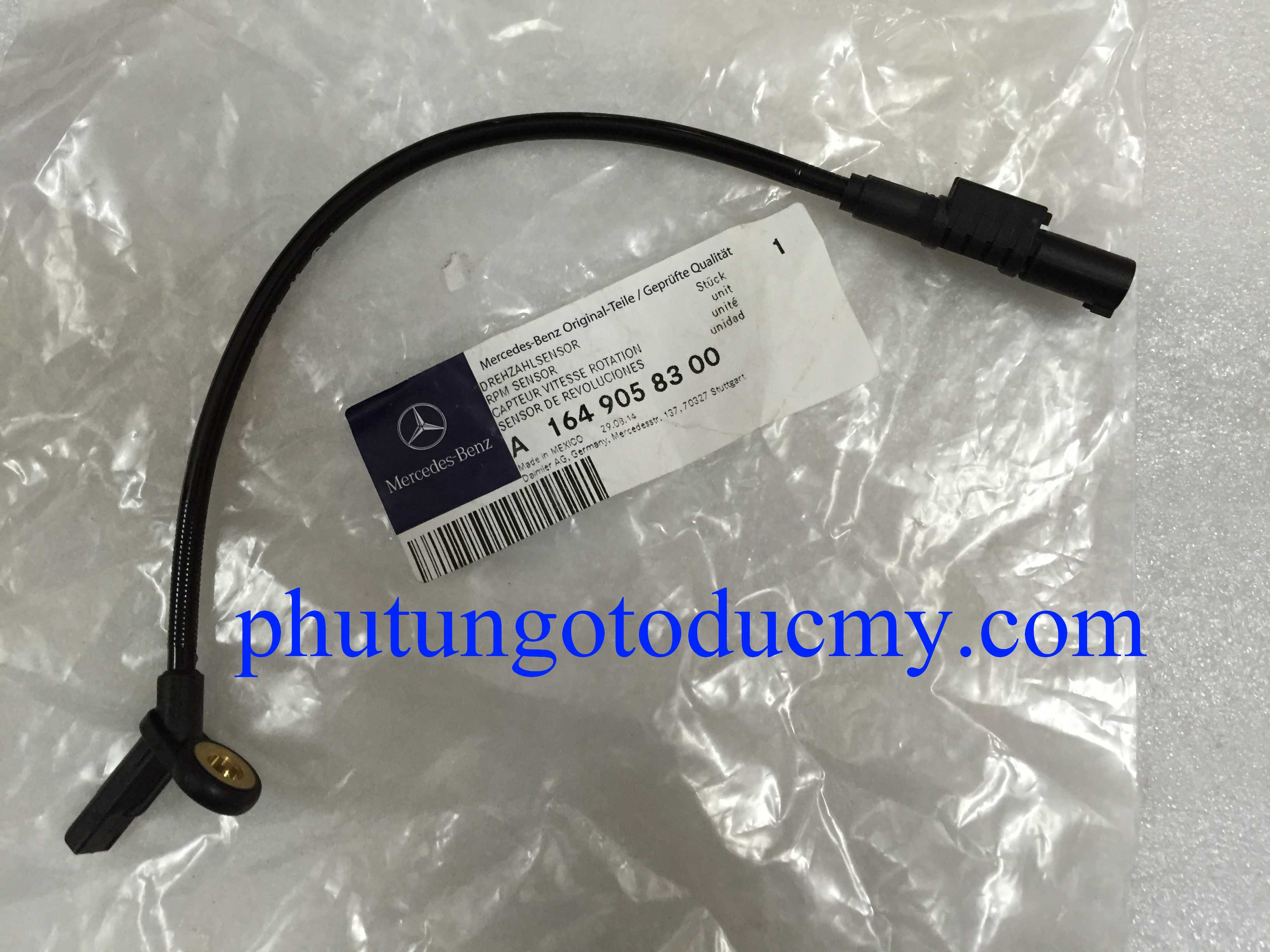 Cảm biến abs sau Mercedes GL450,GL550 W164-A1644405641,A1649058300