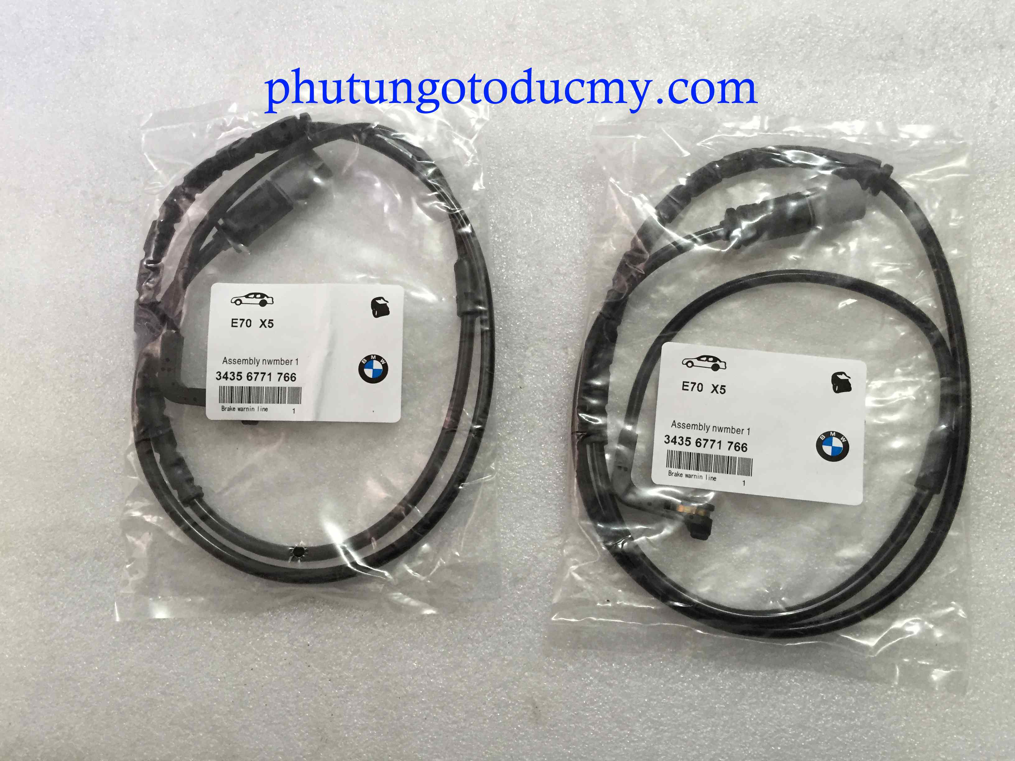 Cảm biến mòn phanh sau Bmw X5,X6 - 34356789505