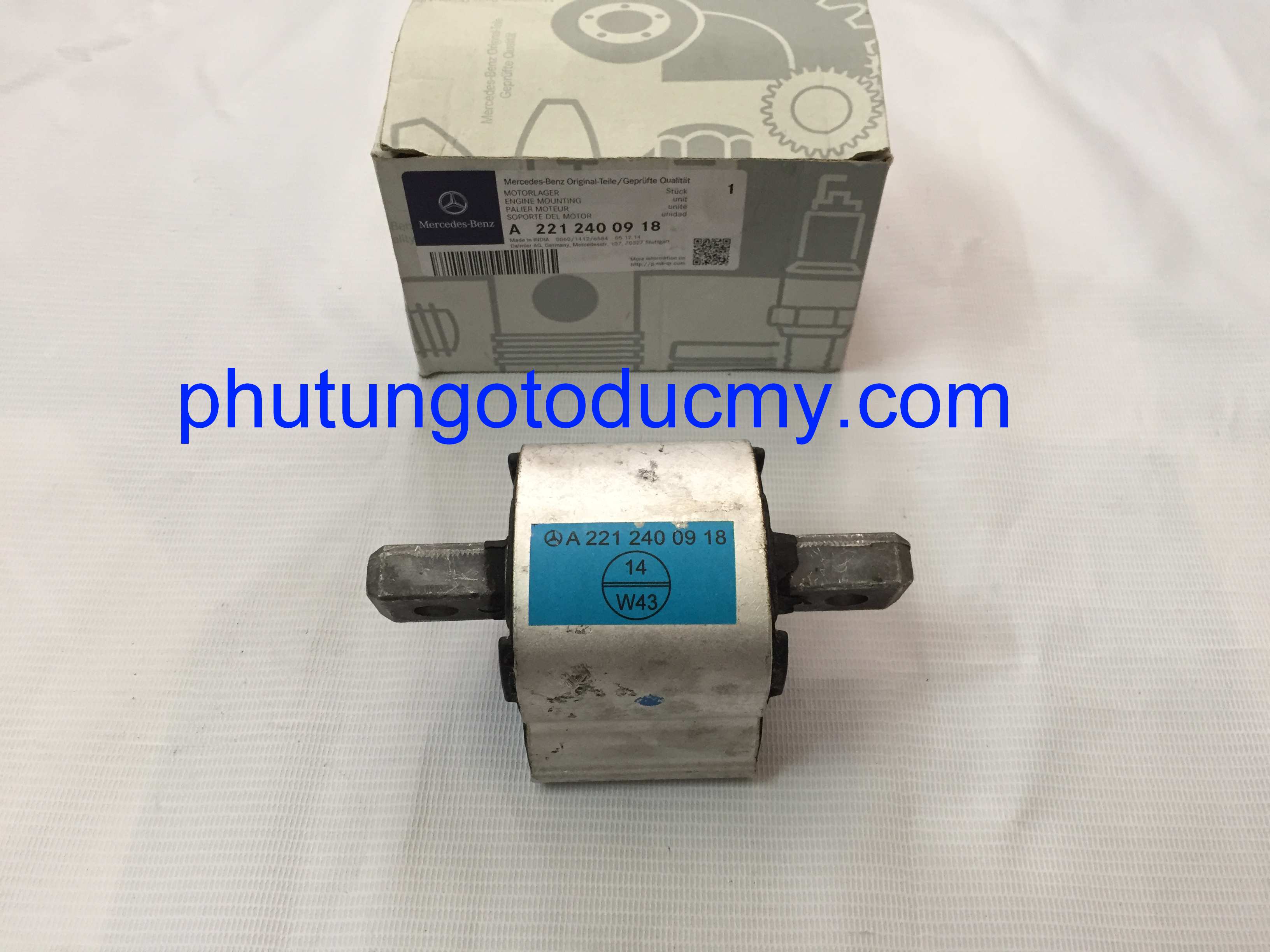 Cao su chân hộp số Mercedes S350,S500,S550,S63 W221- A2212400918