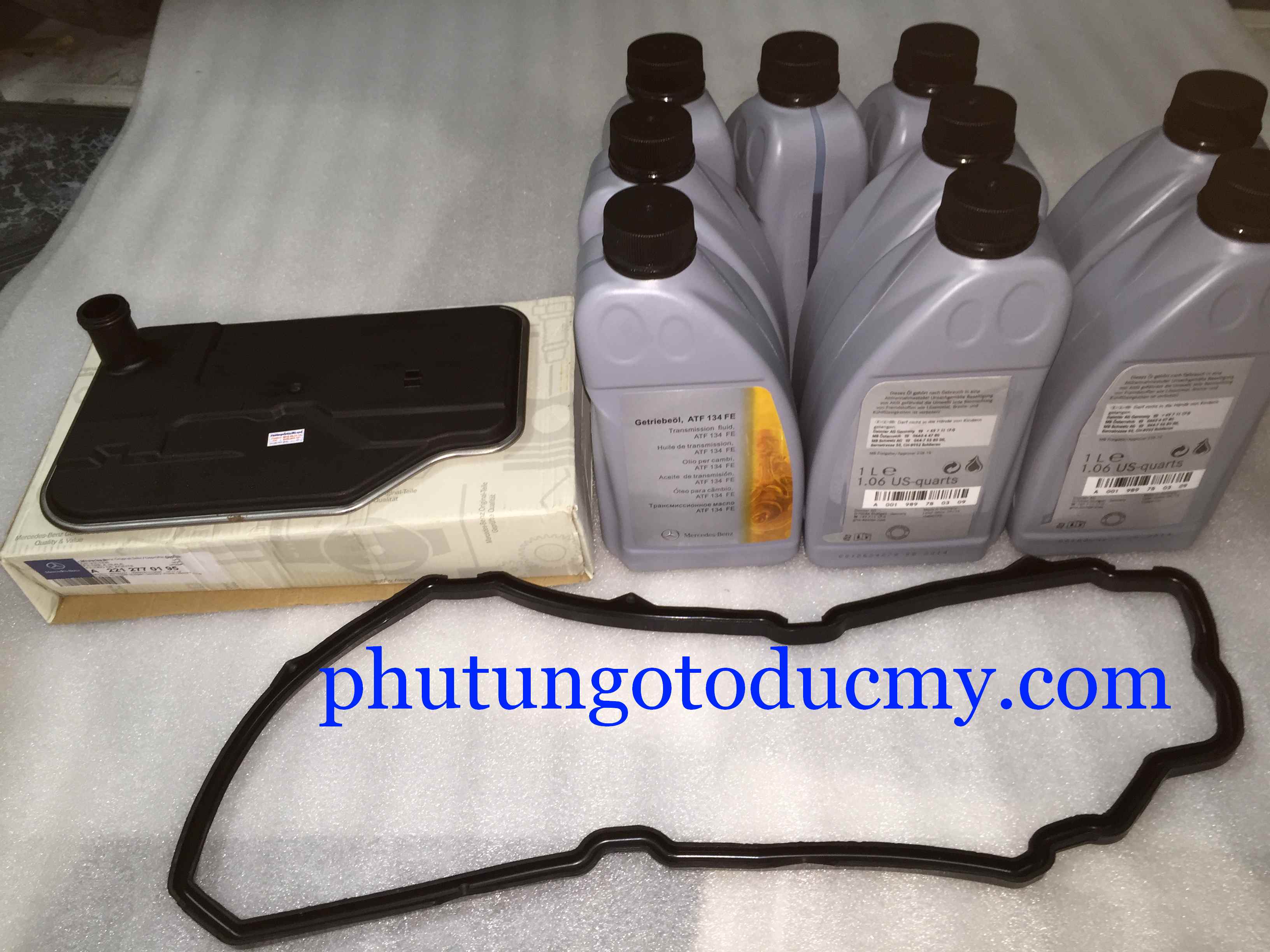 Dầu hộp số màu xanh Mercedes GLK,C class W2204- A0019897803