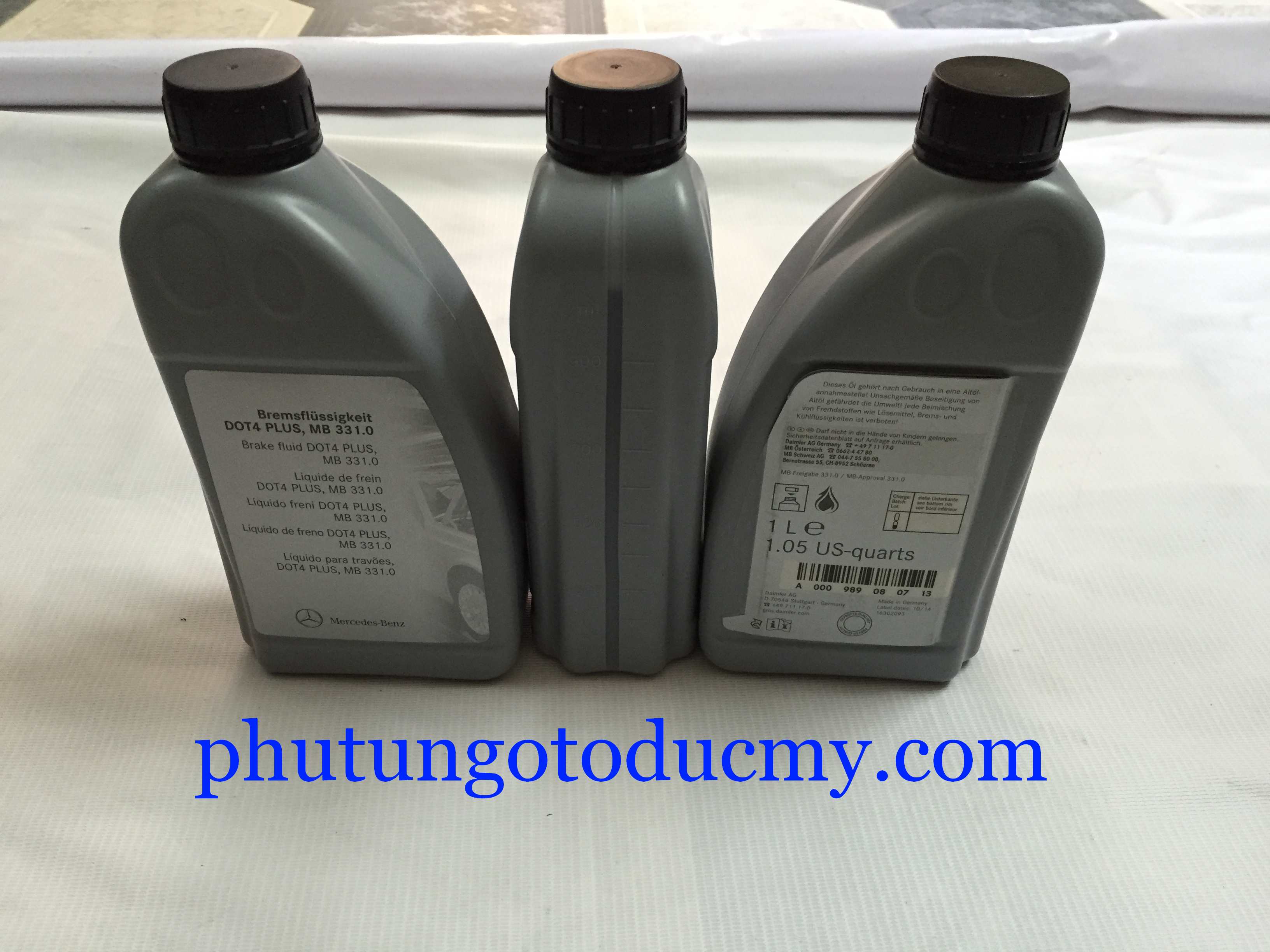 Dầu phanh Mercedes DOT4 - A000989080713