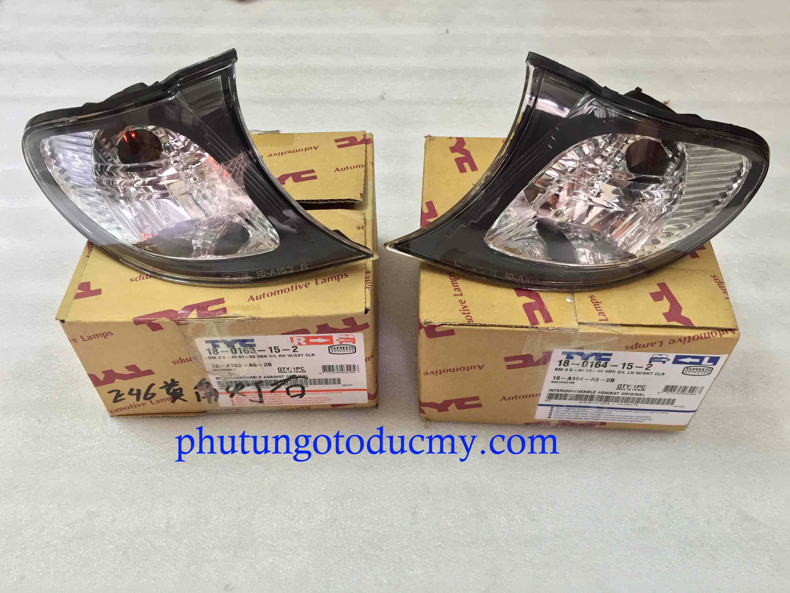 Đèn xi nhan Bmw 318i,325i E46 - 63137165849