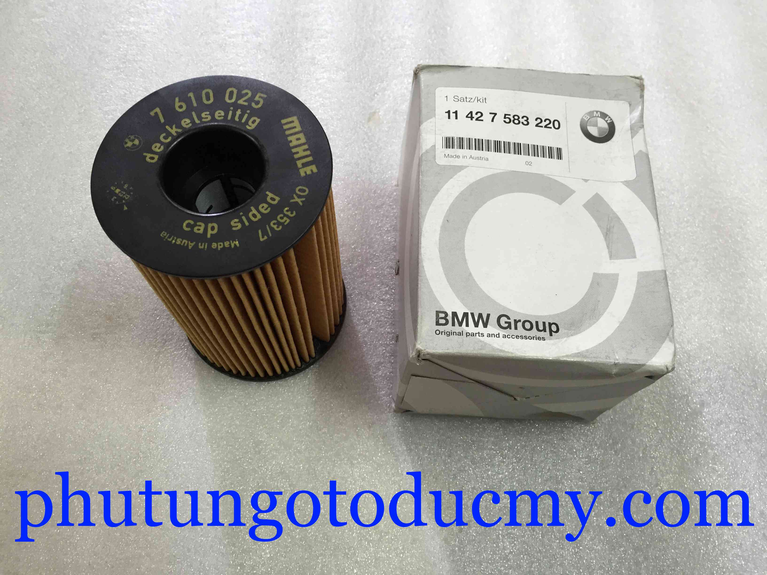 Lọc dầu máy BMW X6 5.0 E71- 11427583220