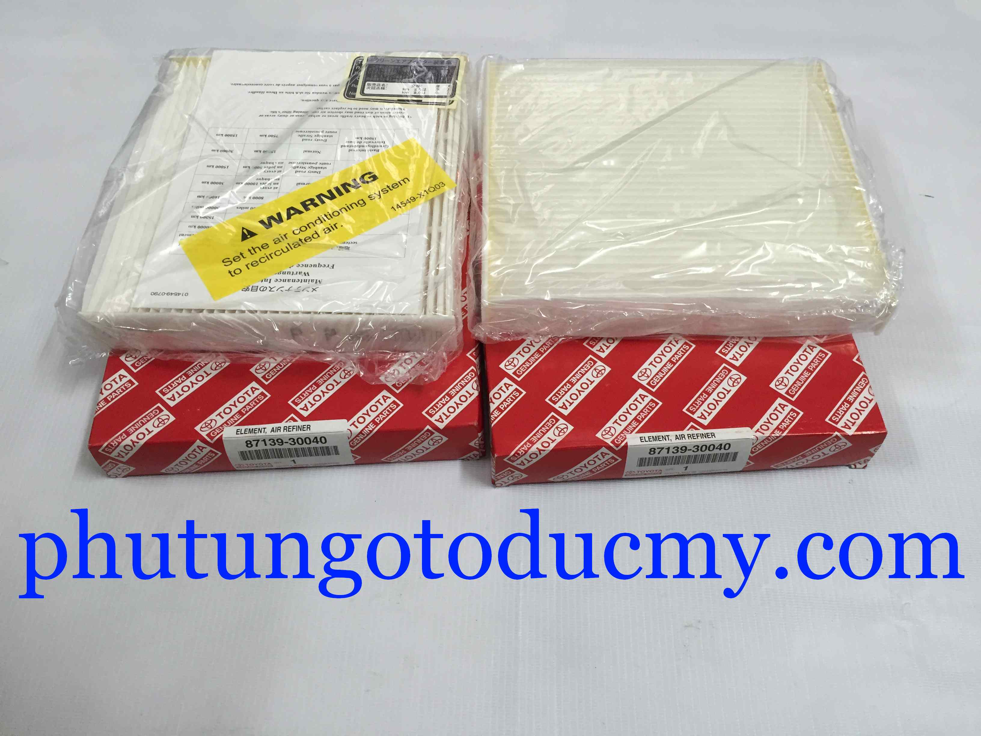 Lọc gió điều hòa Lexus LX/GX/RX/GS/ES/IS ,87139-30040