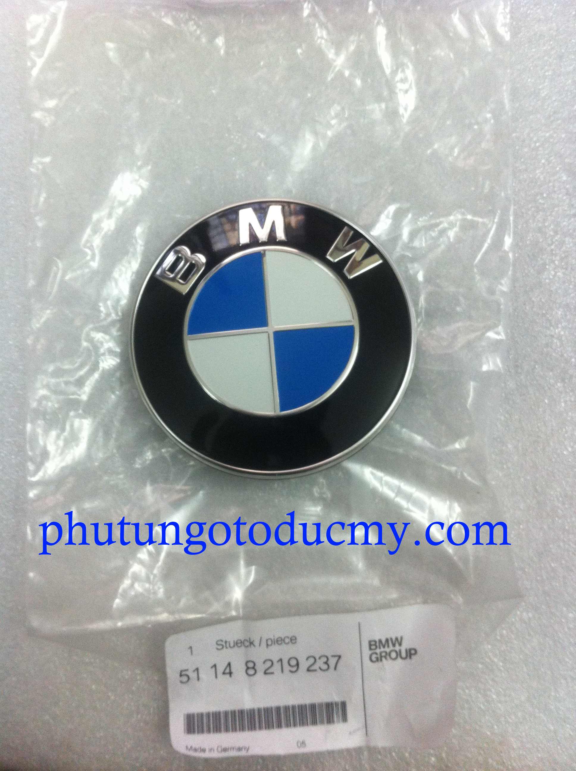 Logo nắp capo BMW 318i,325i,X5,X6 - 51148132375