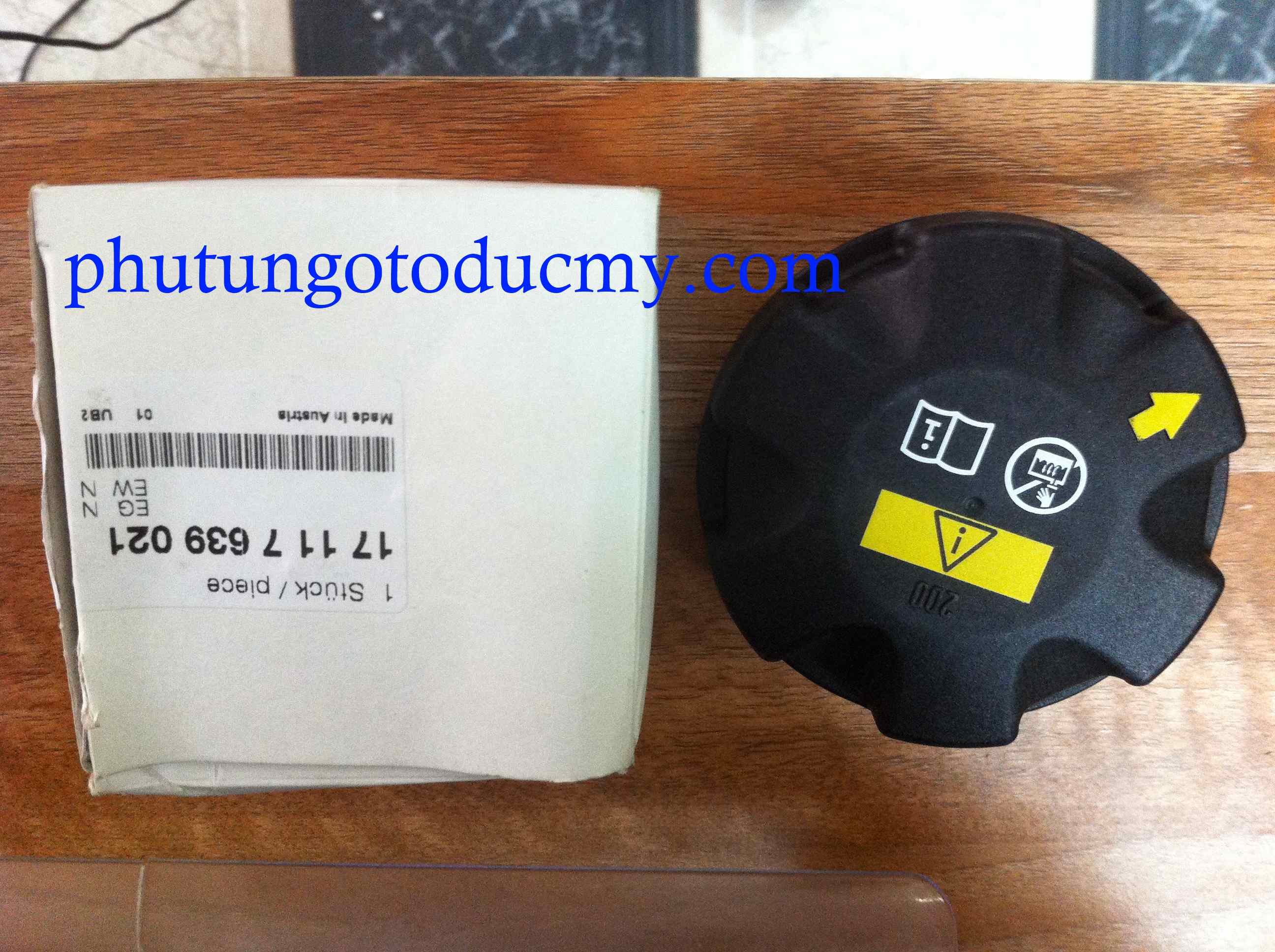 Nắp bình nước phụ Bmw X5 E70, X6 E71 - 17117639021