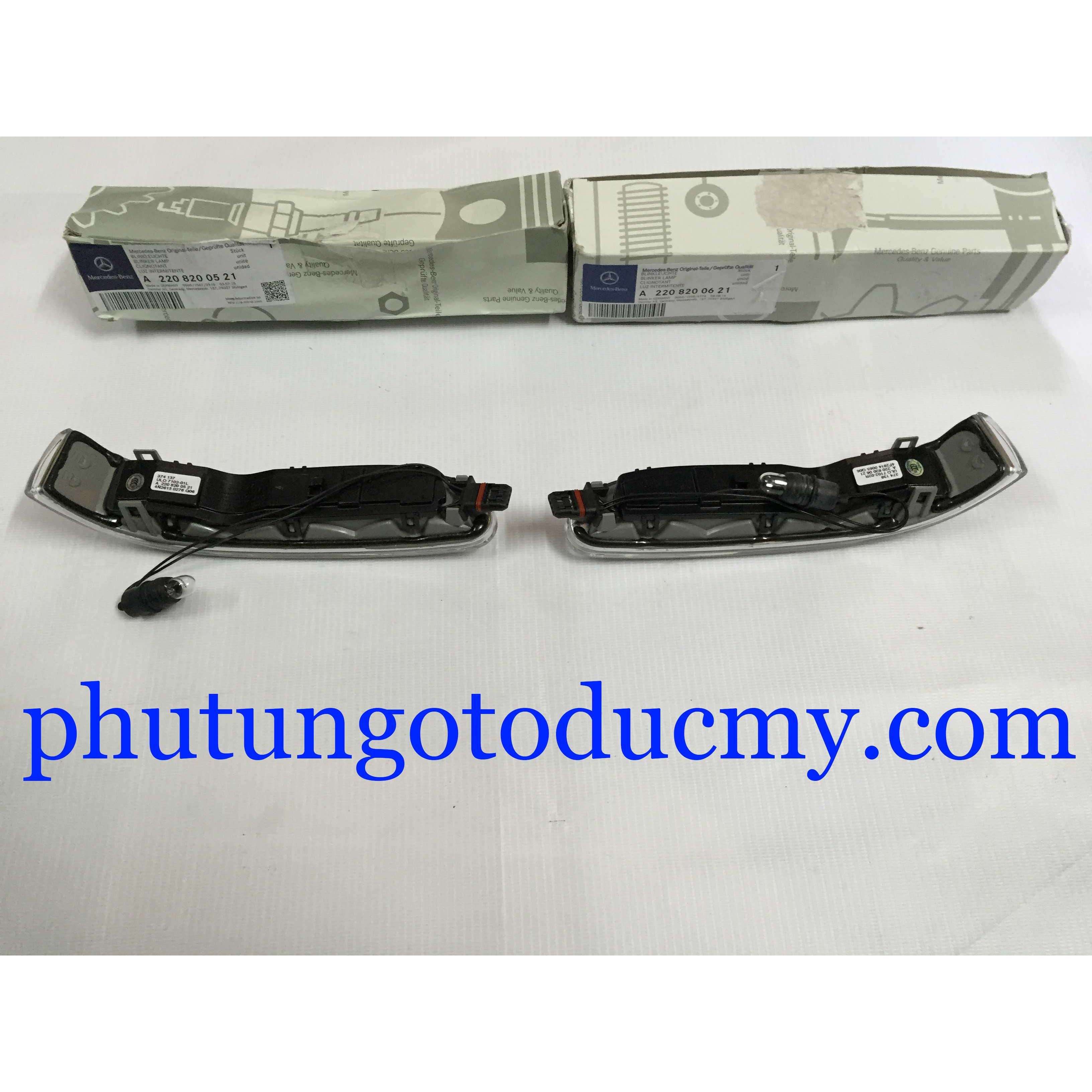 Đèn xi nhan gương Mercedes S320, S350, S500 W220 -A2208200521