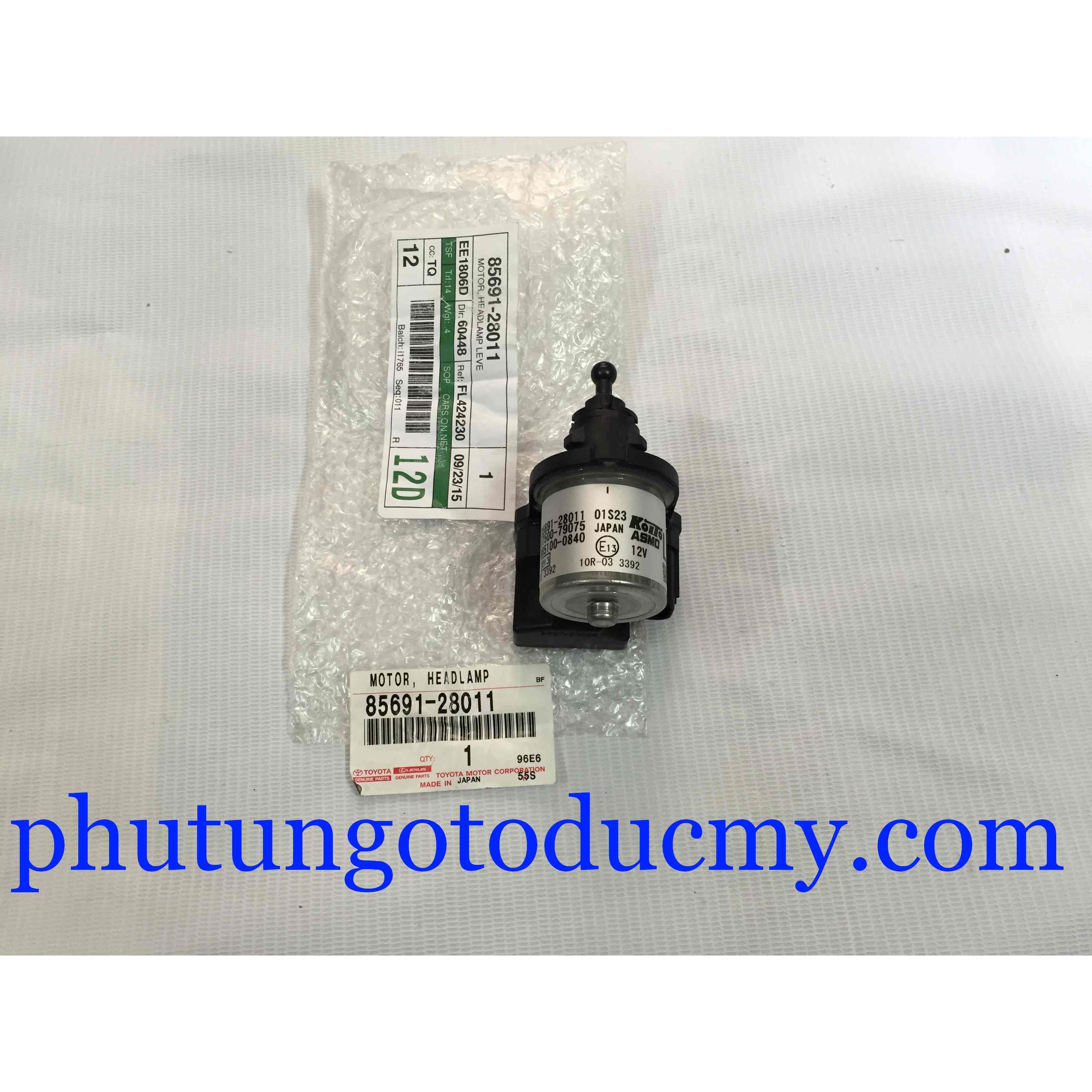 Mô tơ liếc đèn pha LS/LX/RX/GX/ES ,85691-28011