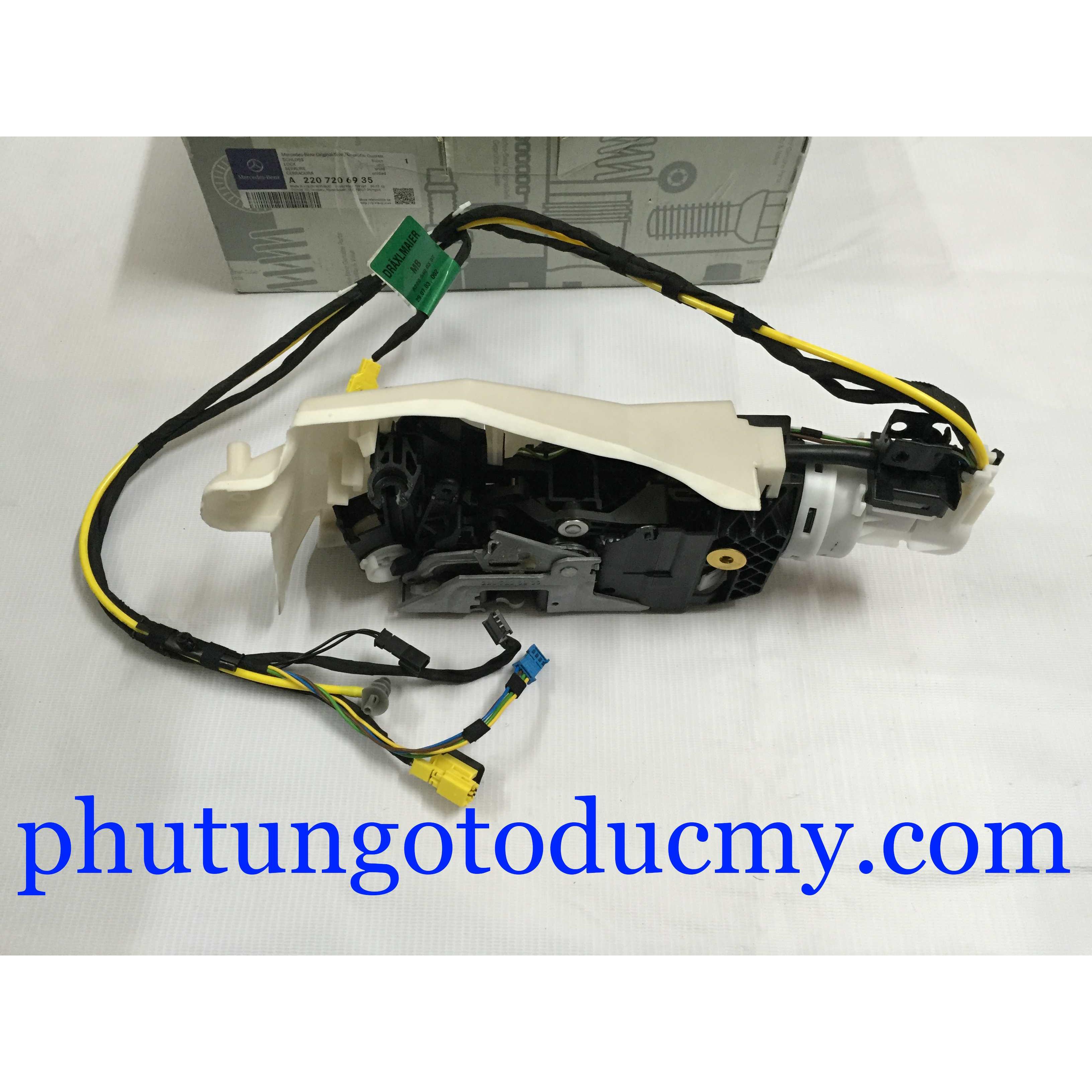 Ổ khóa cửa sau Mercedes S320, S350, S500 W220 - A2207206935