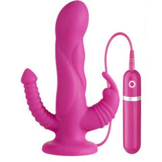 DV135-Dương vật giả cao cấp 3 trong 1