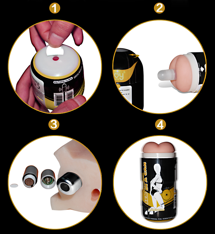 AD152 - Cốc thủ dâm lỗ hậu môn LoveToy Anus có rung