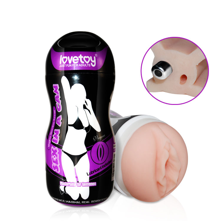 AD150 - Cốc thủ dâm LoveToy Vagina có rung