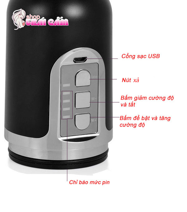 DC111 - Máy kích thích phát triển và săn chắc cơ ngực cho phái đẹp