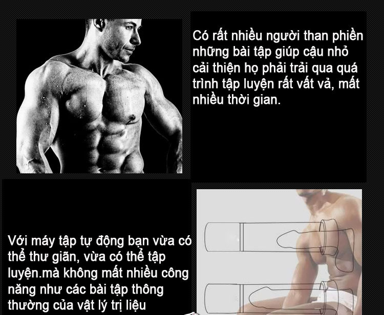 M17 - Máy tập dương vật tự động sạc pin có màn hình