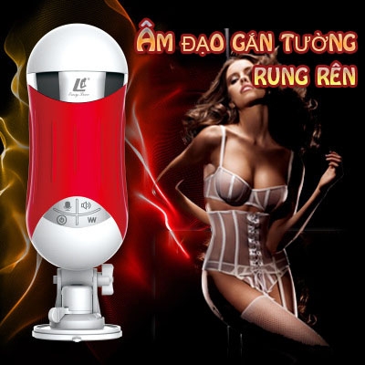 AD133- Âm đạo gắn tường cao cấp có rung, rên cực sướng