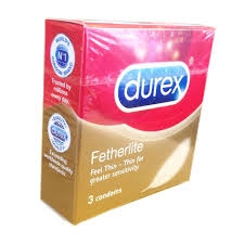 B147- Bao cao su Fetherlite 3 chiếc- DUREX
