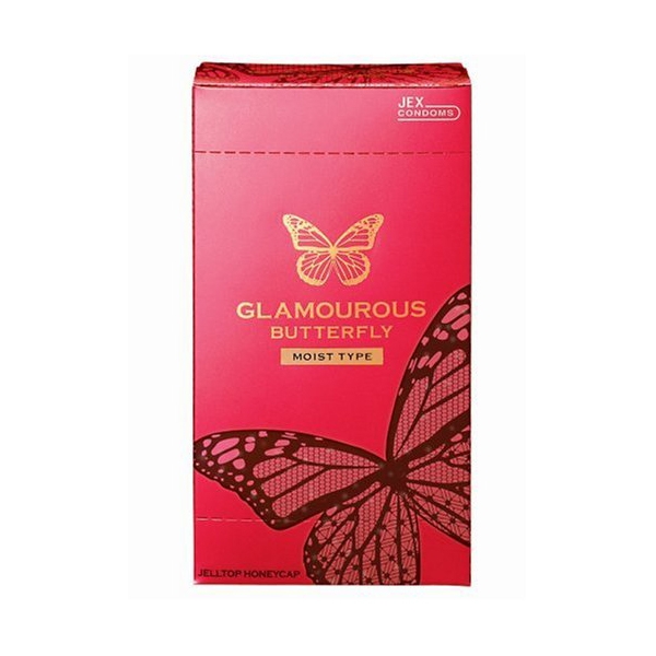 B151- Bao cao su Jex Glamcurous Butterfly moist 1000-hộp 12c