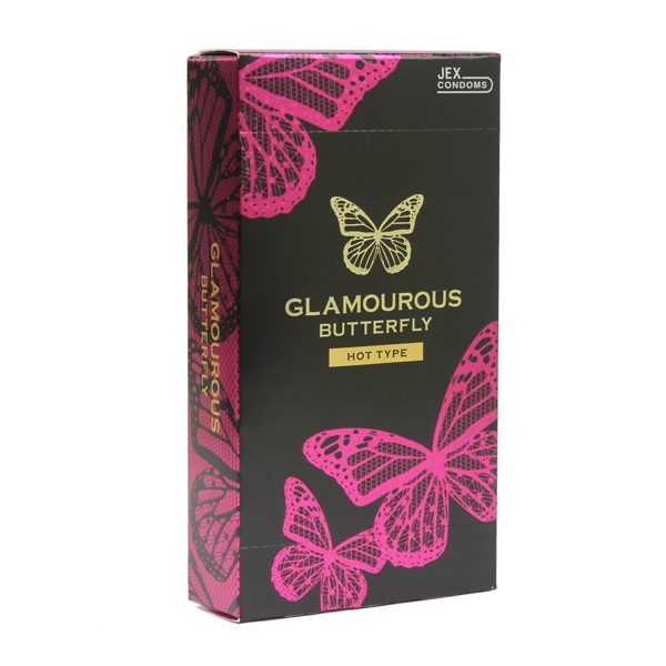 B150- Bao cao su Jex Glamcurous Butterfly hot 1000-hộp 12c