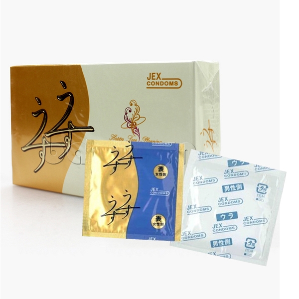 B157- Bao cao su Jex Usuusu jelia coat R1000-hộp 12c