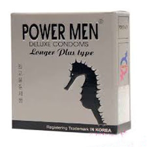 B118- Bao cao su Powermen cá ngựa đặc biệt kéo dài thời gian hộp 3c