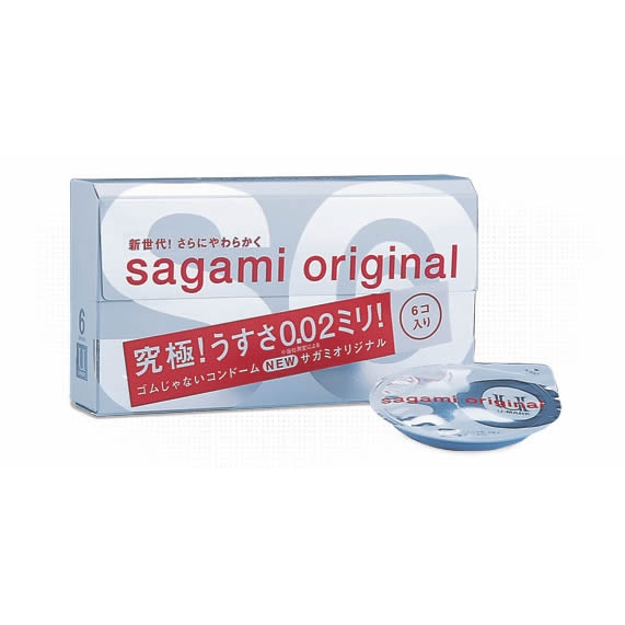 B101-Bao cao su Sagami Original 0,02 hộp 2 chiếc