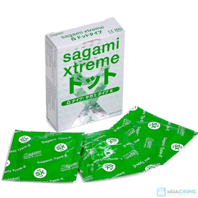 B159- Bao cao su Sagami Type E hộp 5 chiếc