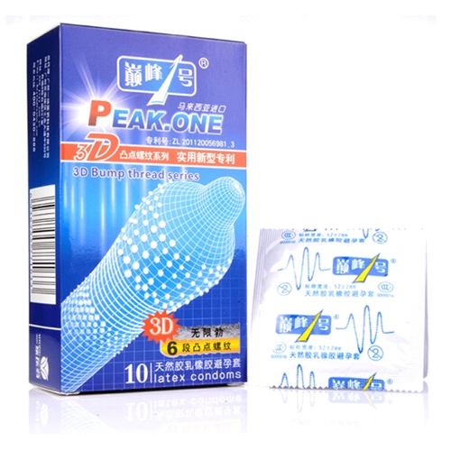 B136- Bao cao su siêu gai 3D - mỏng nhưng siêu gai