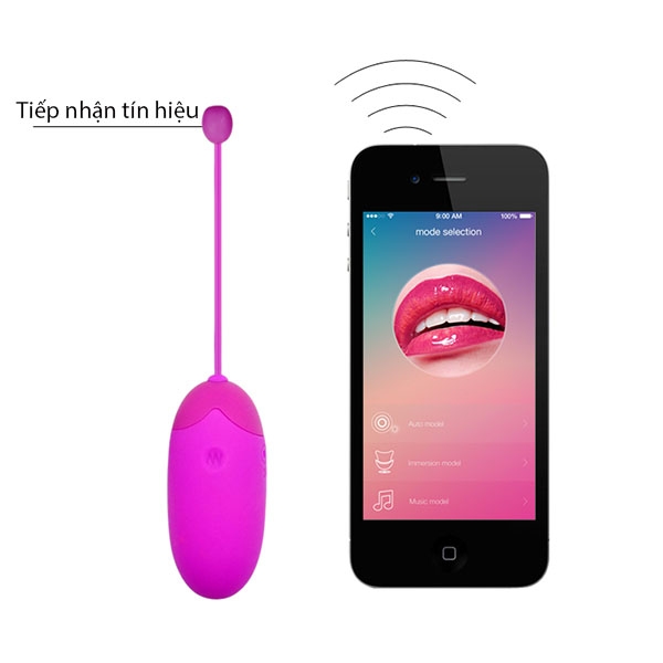 T152 - Trứng rung silicon cao cấp siêu mạnh có kết nối wifi