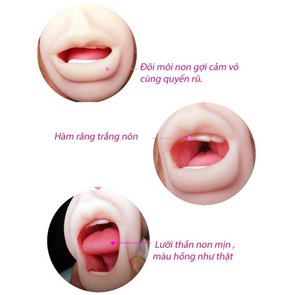 AD120-Búp bê 3D bú liếm như thật