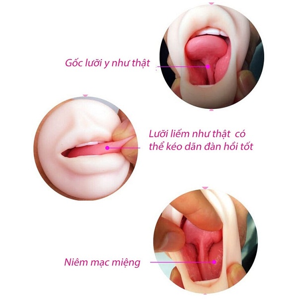 AD120-Búp bê 3D bú liếm như thật